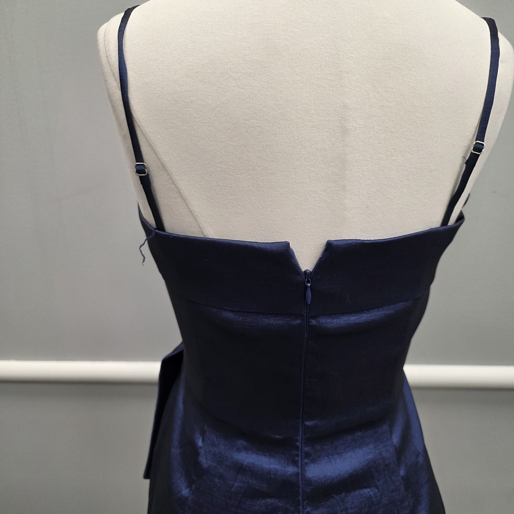 Calvin Klein Strapless Midnight Blue Dress - Picture 5 of 9
